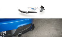 BMW 1-Serie F20 M135i 2011-2015 Racing Bakre Sidoextensions + Splitters V.1 Maxton Design 